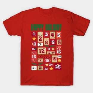 Cute Christmas Gift Merry And Bright T-Shirt